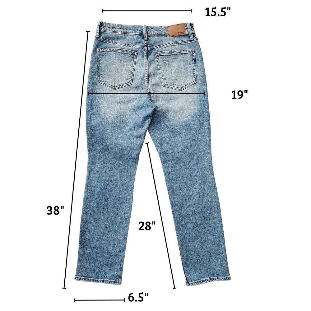 Madewell Womens The Perfect VintageJeans Blue Premium Denim Size 28 (6) - Picture 12 of 16